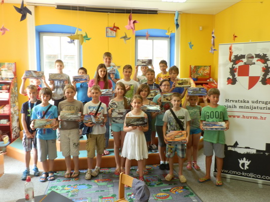 29.06.-10.07.2015. – Maketarska radionica juniora Vedrana u Bjelovaru