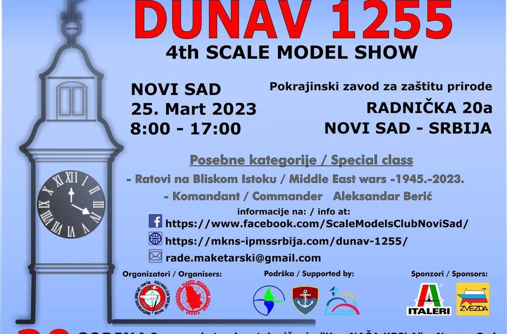 25.03.2023. – IV maketarsko natjecanje DUNAV 1255